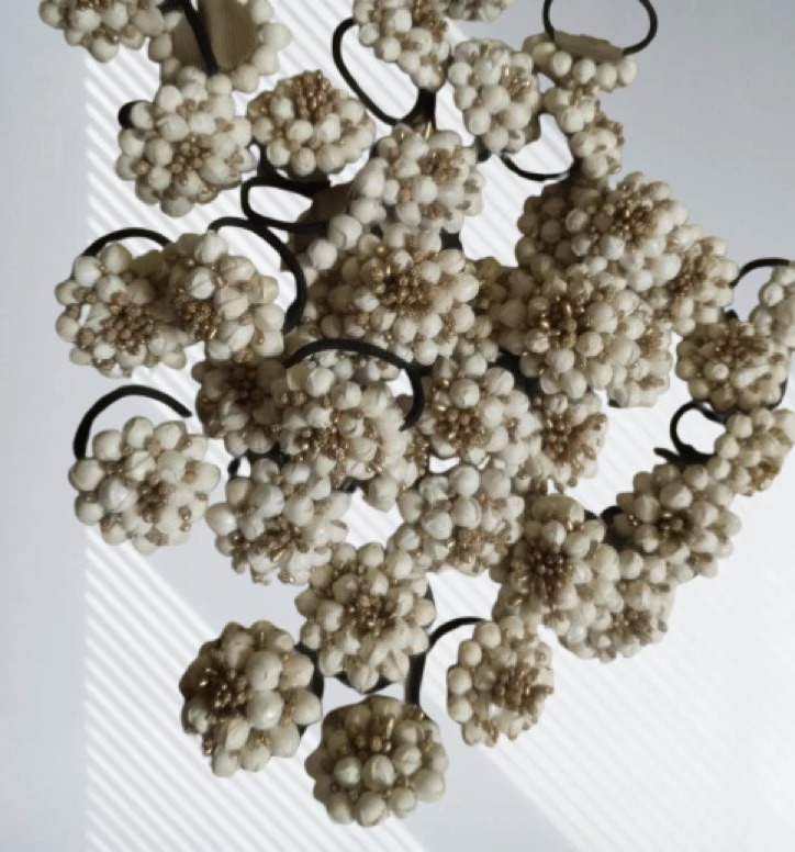 Mogra Jasmine Bud Bands – Elegant Floral Hair Accessory - Image 2